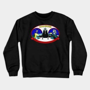 Black Panther Art - NASA Space Badge 109 Crewneck Sweatshirt